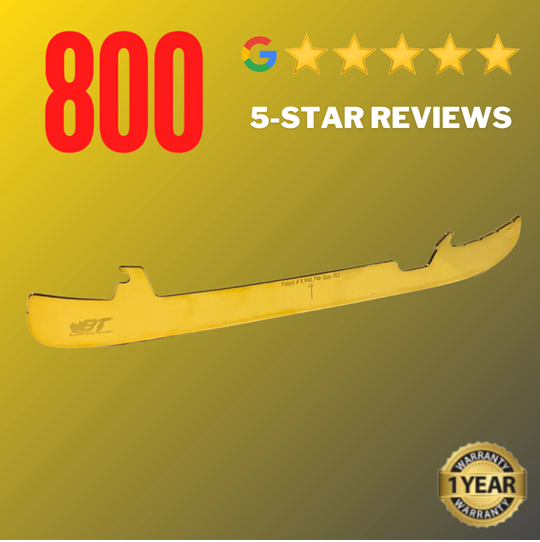 All Skate Blades - 24K Gold Steel