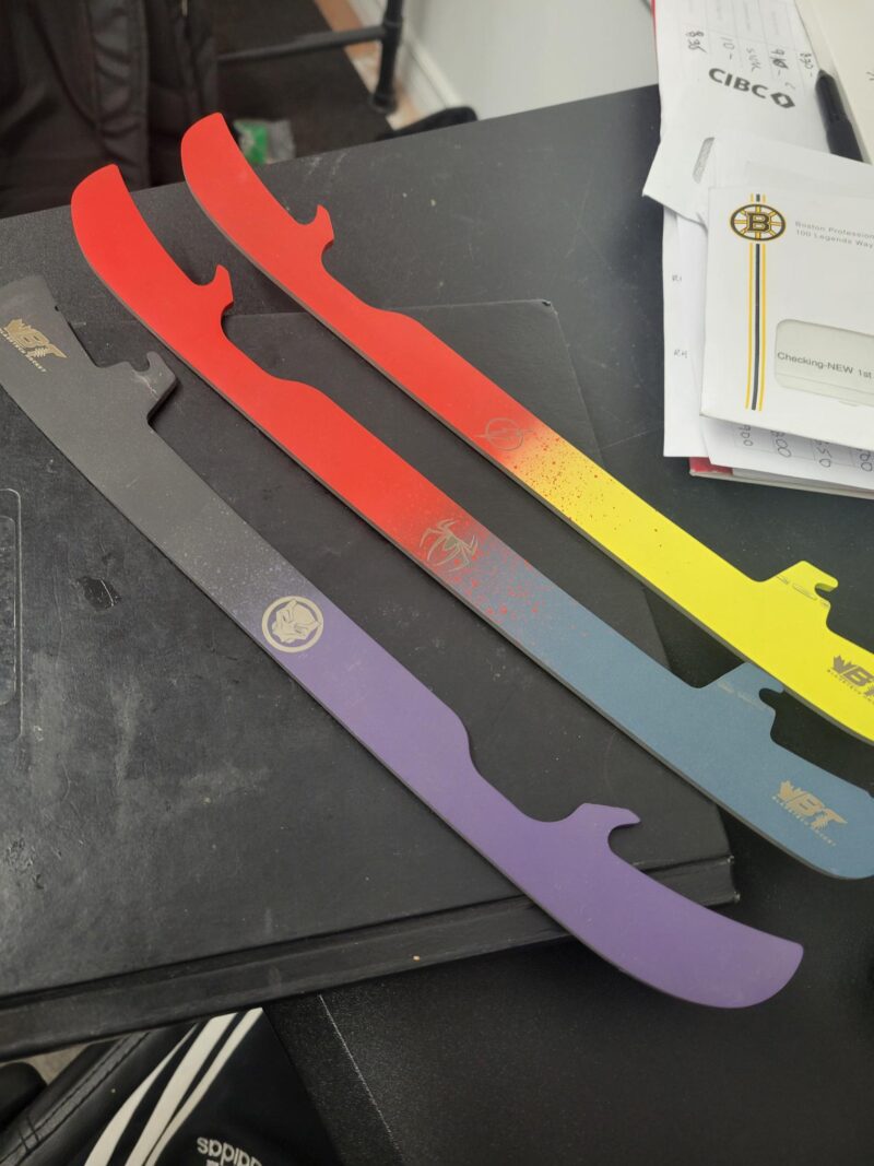 All Skate Blades - Custom TWO Color Steel - Image 9